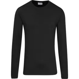 Mens Long Sleeve All Star T-Shirt Black Front